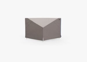 Cover for Wicker Sectional Chair, front. Custom fit weather protection for your Outer outdoor furniture. #title_default title