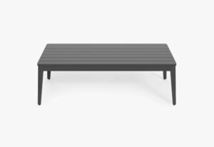 Aluminum Outdoor Coffee Table - Rectangular