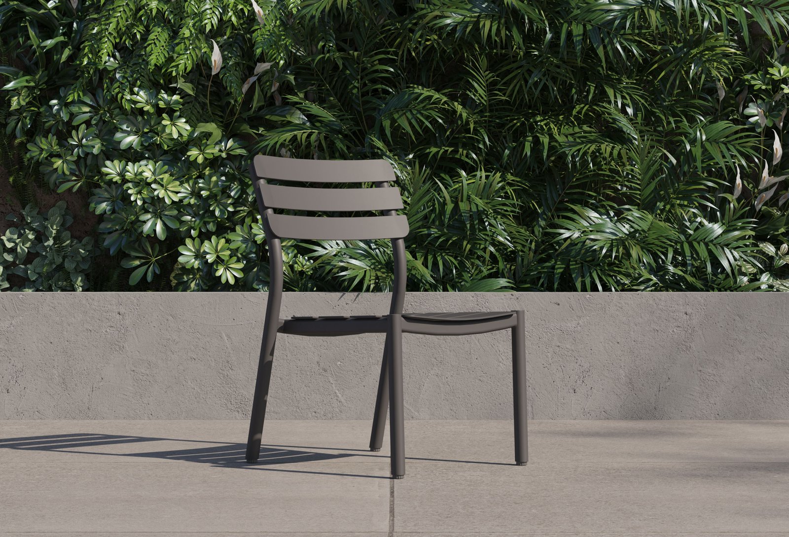 595 Dining Armless Chair - Image 3