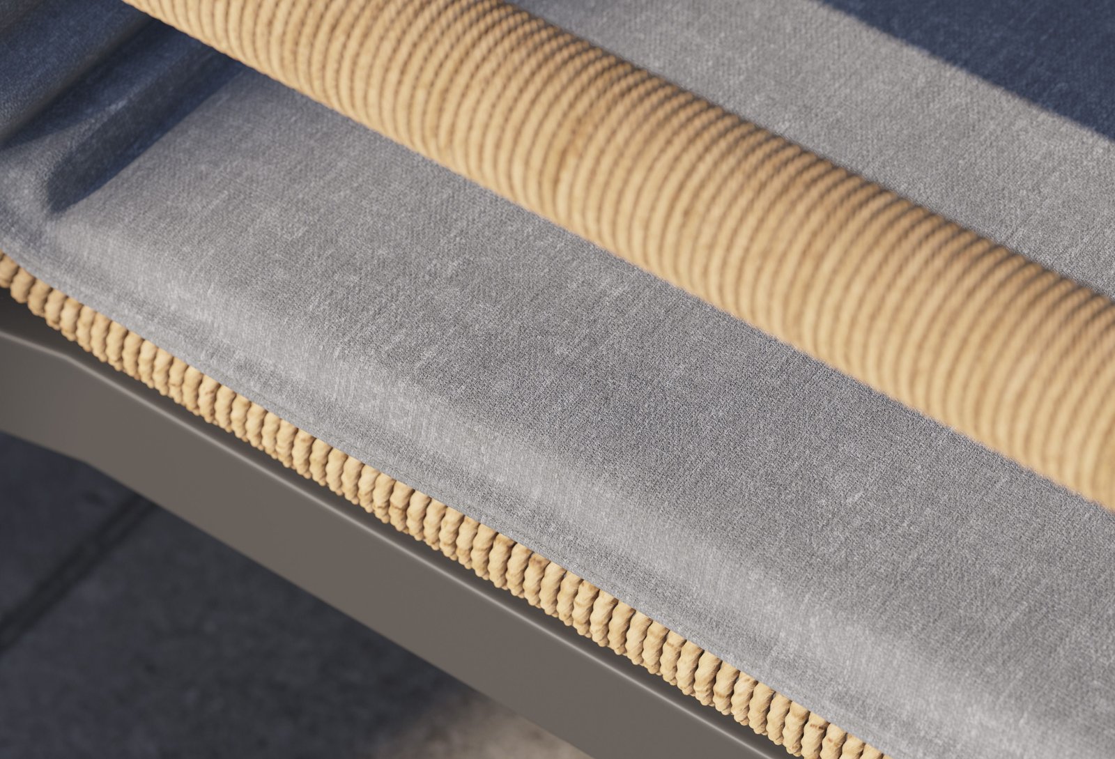 Wicker + Aluminum Flex Loveseat - Image 7