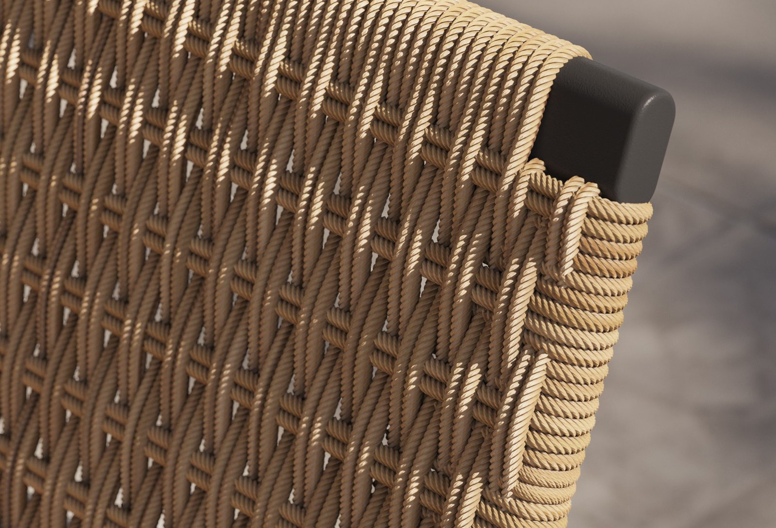 Wicker + Aluminum Flex Loveseat - Image 5