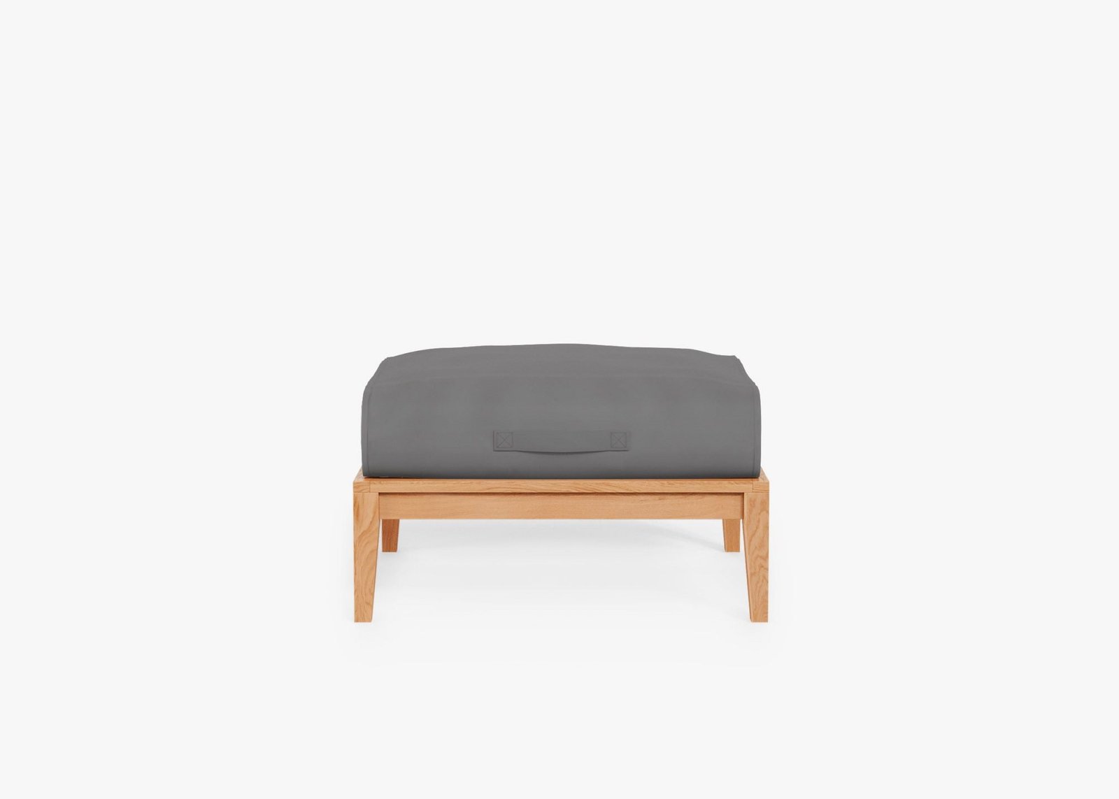 Teak Outdoor Ottoman (Experience Outer) - Image 8