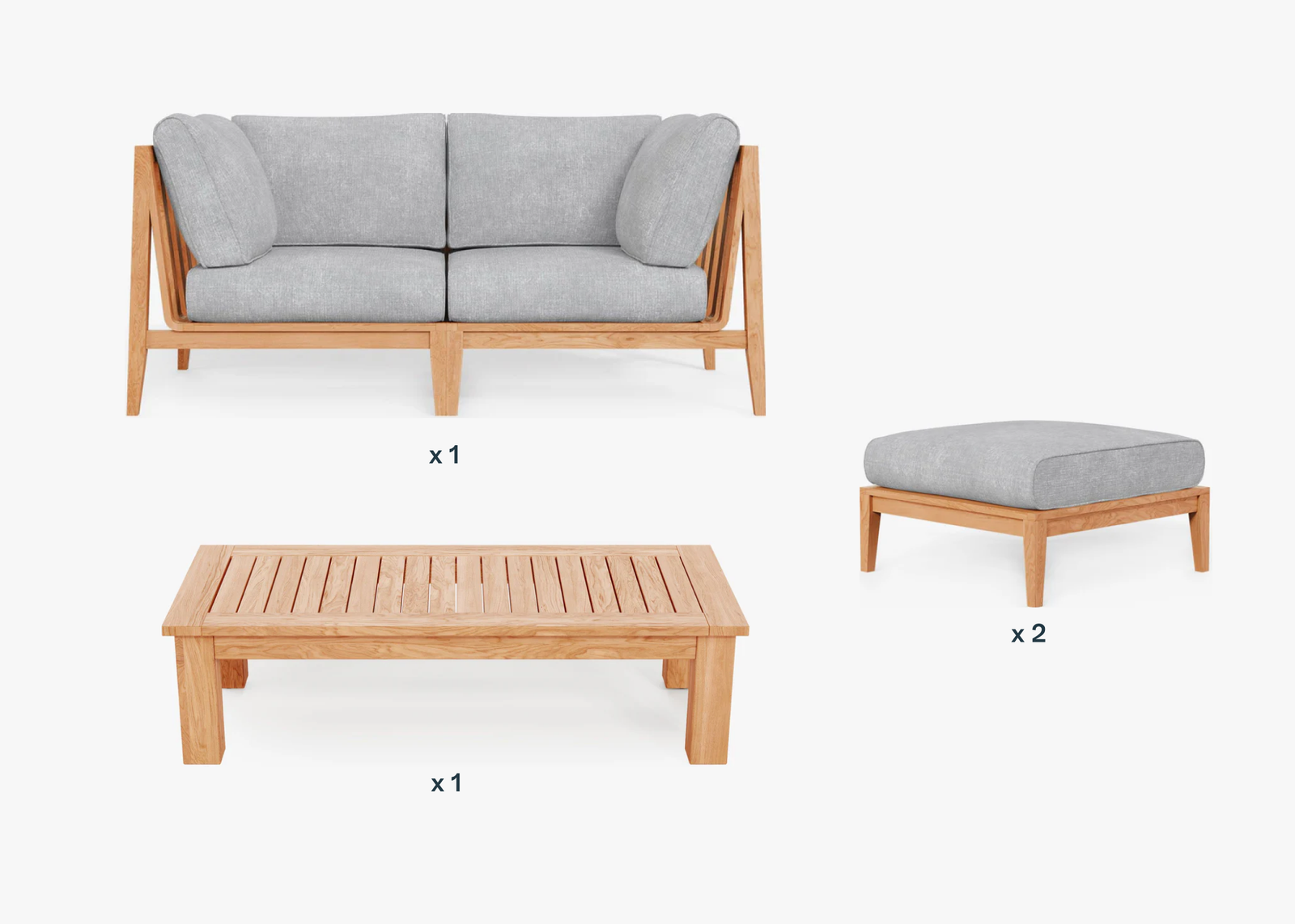 Teak Outdoor Retreat Bundle - Image 2