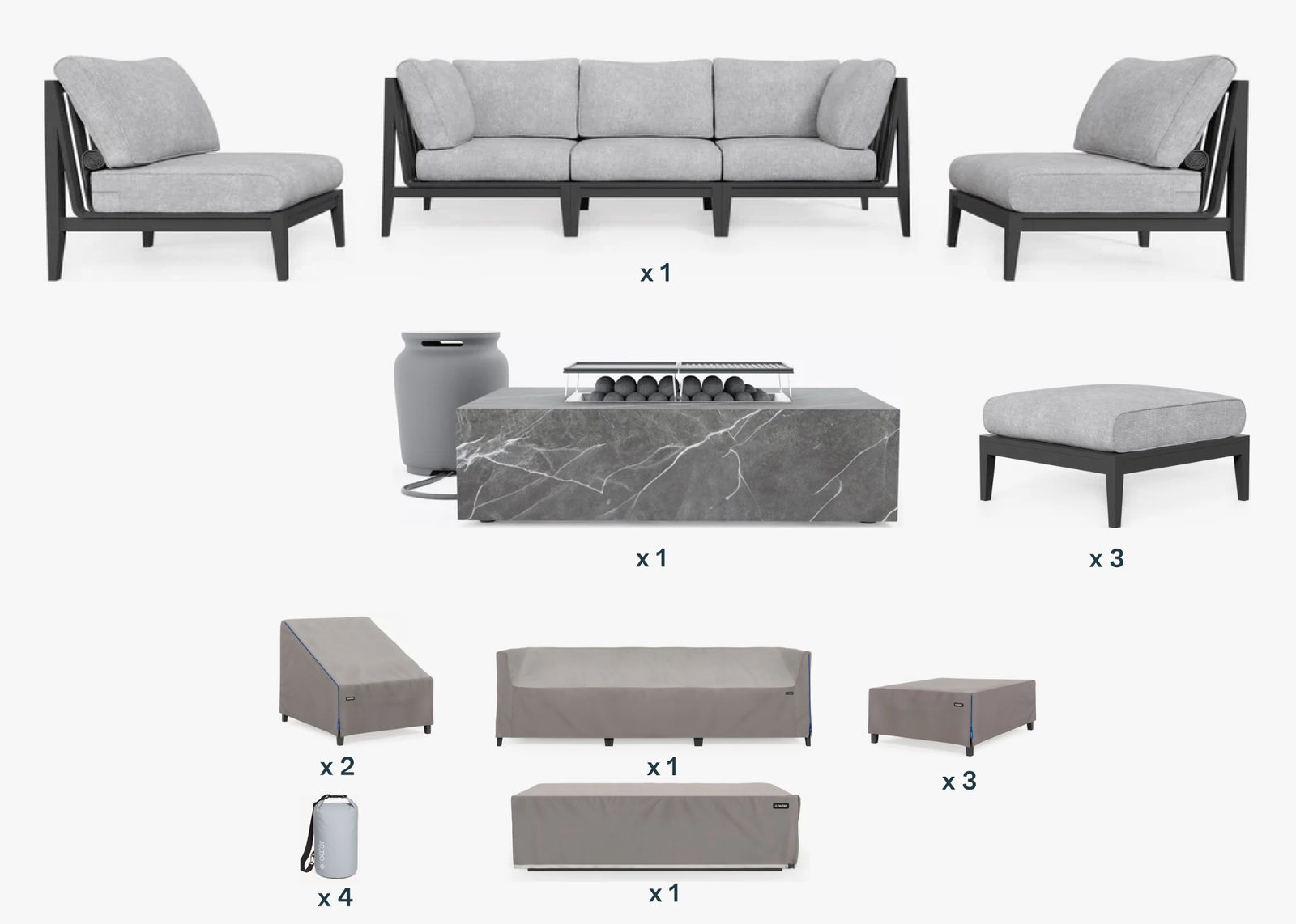 The Bestselling Alfresco Lounge Bundle - Image 2