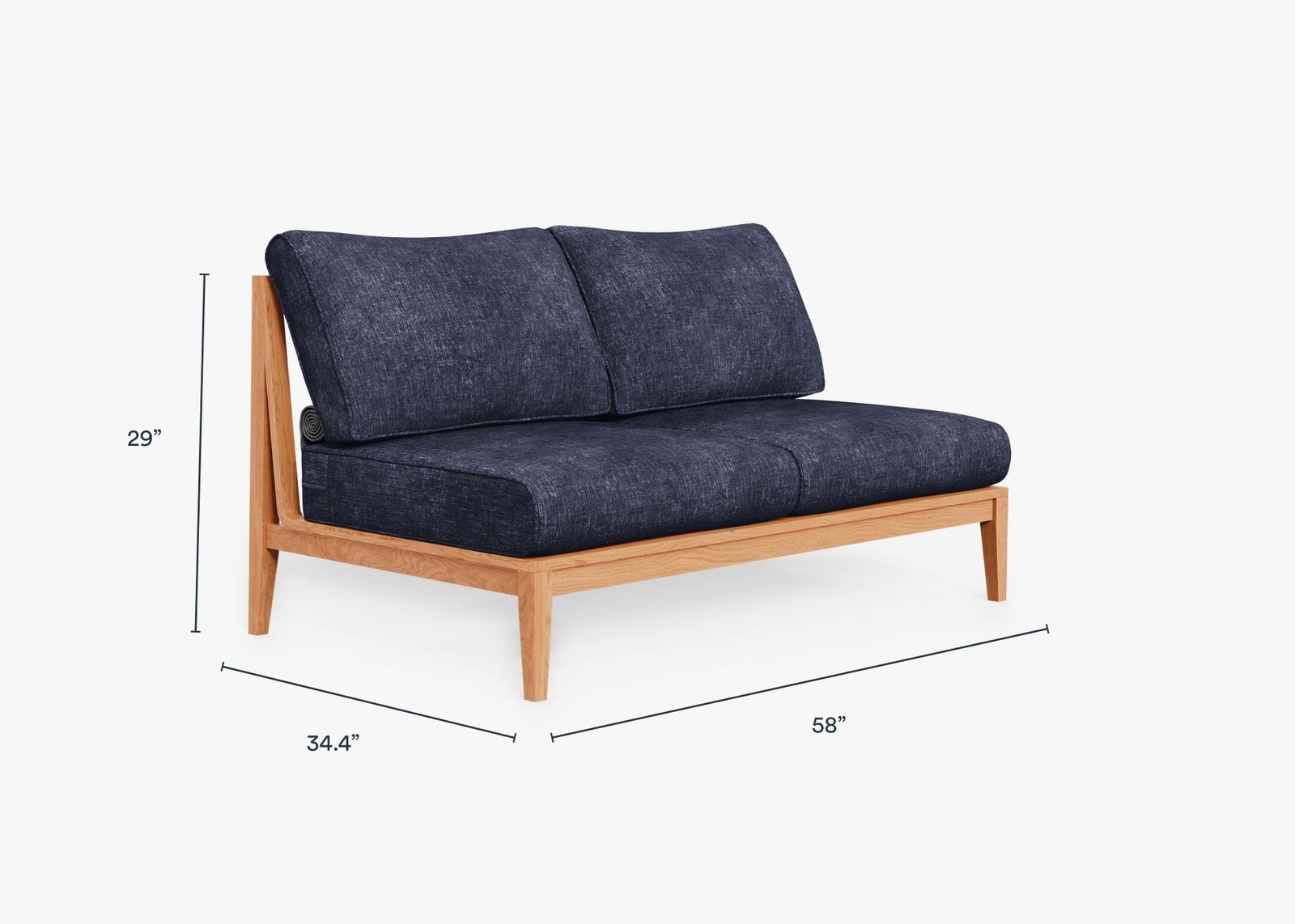 Teak Outdoor Modular Daybed - Image 21