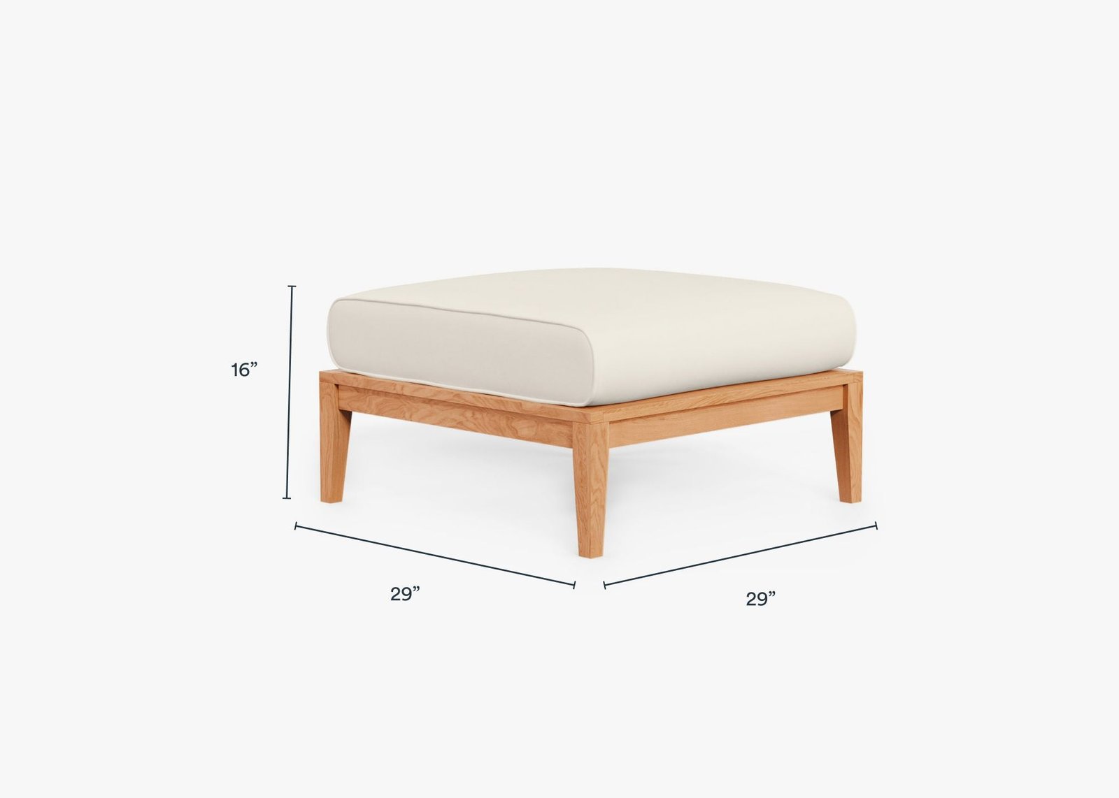 Teak Outdoor Modular Daybed - Image 33