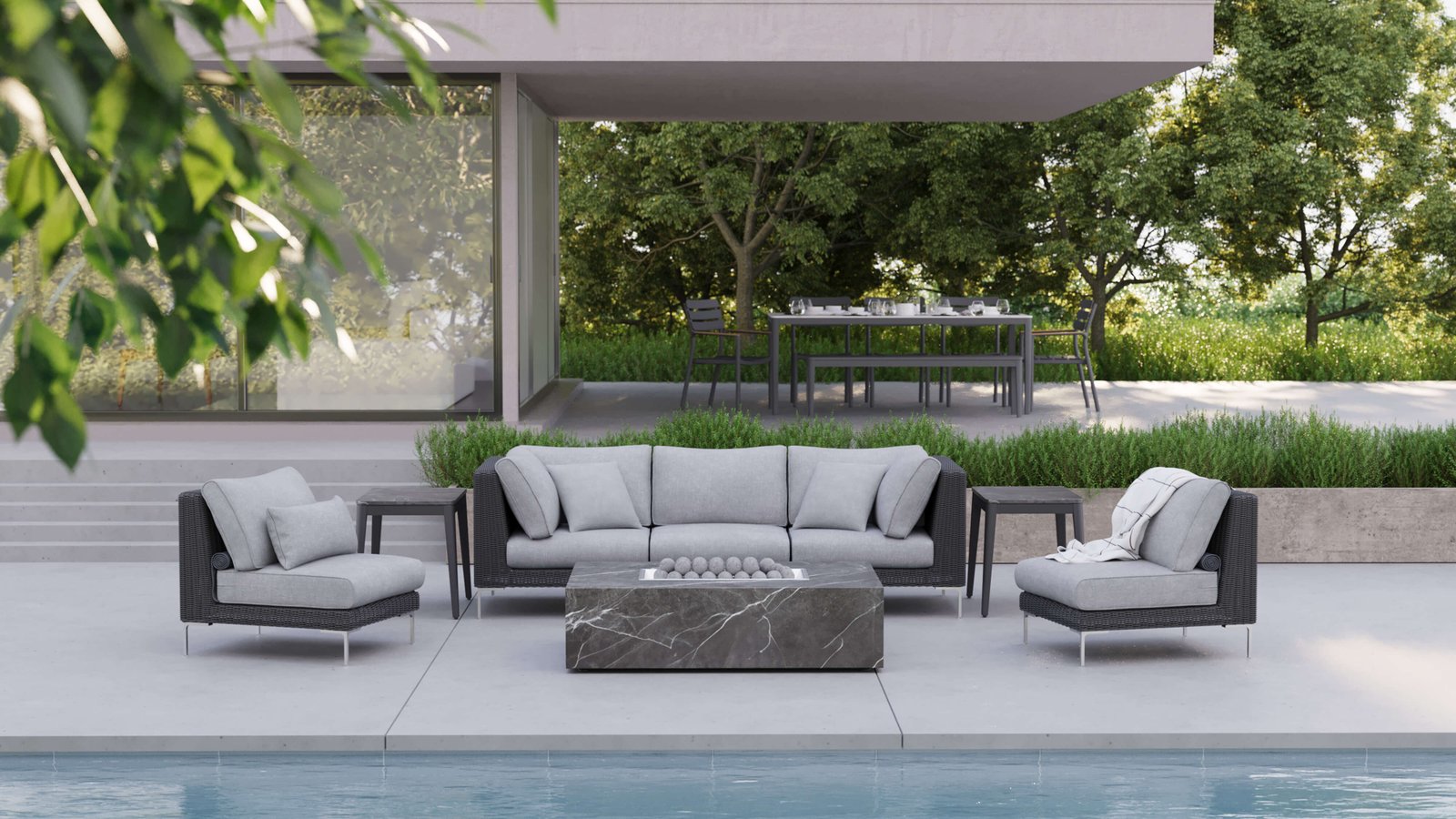 OuterStone Fire Pit - Rectangular - Image 5