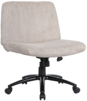 Boss Extra-Wide Criss Cross Chair in Beige [B555-LBG]