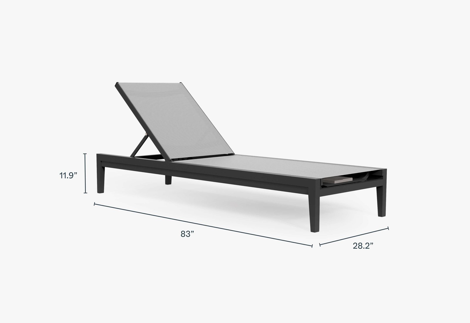 Aluminum Outdoor Core Chaise Lounge, Set of 2 - Image 11