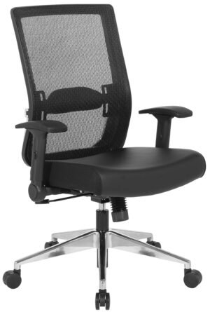Matrix Black Mesh Managers Chair with Flip Arms [867A-E31P91F2]