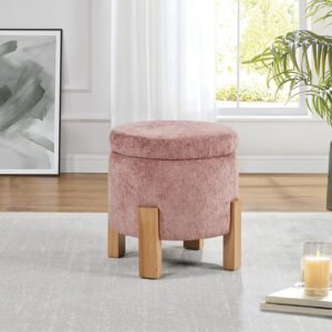 Office Star Annie Storage Ottoman [ANE] Office Star Dusty Rose Ottoman ANE-R53