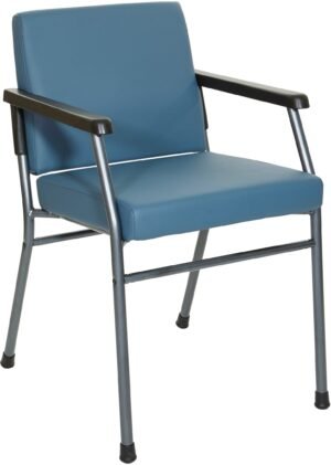 Office Star Hip Patient Chair with Sturdy Titanium Metal Frame [BC9601HT] Office Chairs Unlimited Guest Chair