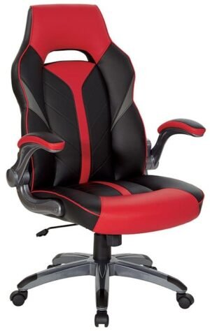Office Star Orion High Back Gaming Chair [ORN25] Office Star Red Gaming Chair ORN25-RD