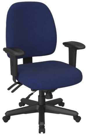 Office Star Work Smart™ Multi-Function Ergonomic Desk Chair [43819] Office Star Navy -225 Home Office Chair 43819-225