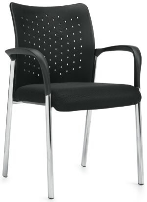 Offices To Go Contemporary Waiting Room Chair, 2-Pack [OTG11740B]