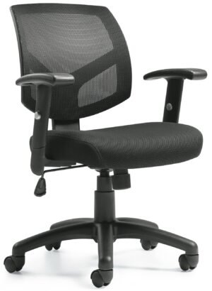 Offices To Go Mid Back Mesh Office Chair [OTG11514B]