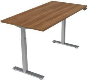 OTG Height Adjustable Table, Dual Stage, Base and Top Included [OTGHABASE2-TOP] Offices To Go 48" x 24" / Autumn Walnut Laminate (AWL) Adjustable Height Tables SL4824AWL