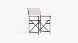 Aluminum Outdoor Dining Director's Chair