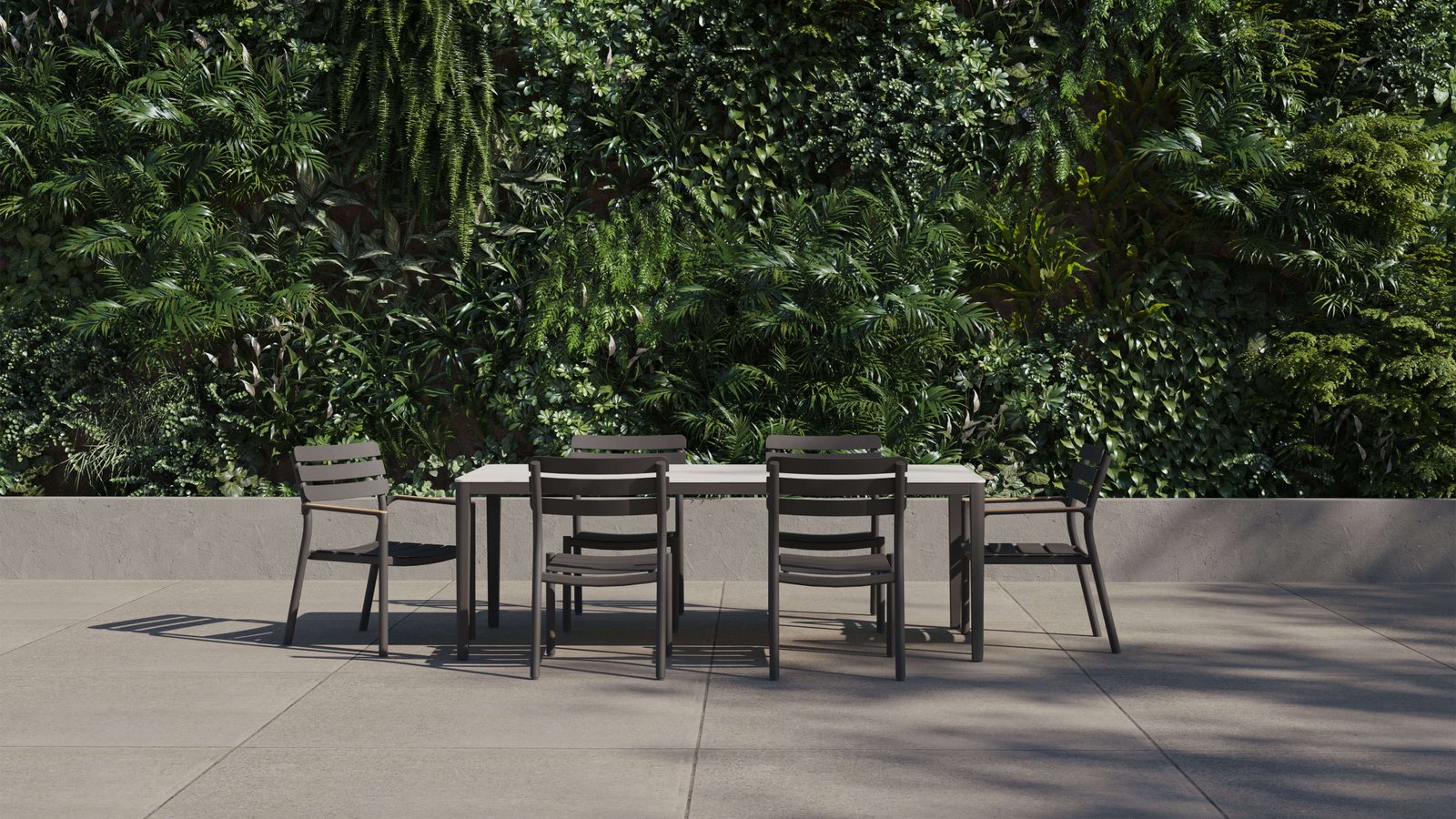OuterStone Outdoor Dining Table + 2 595 Armchairs + 4 595 Armless Chairs - Image 3