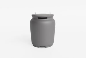 OuterStone propane tank cover #color_mineral gray