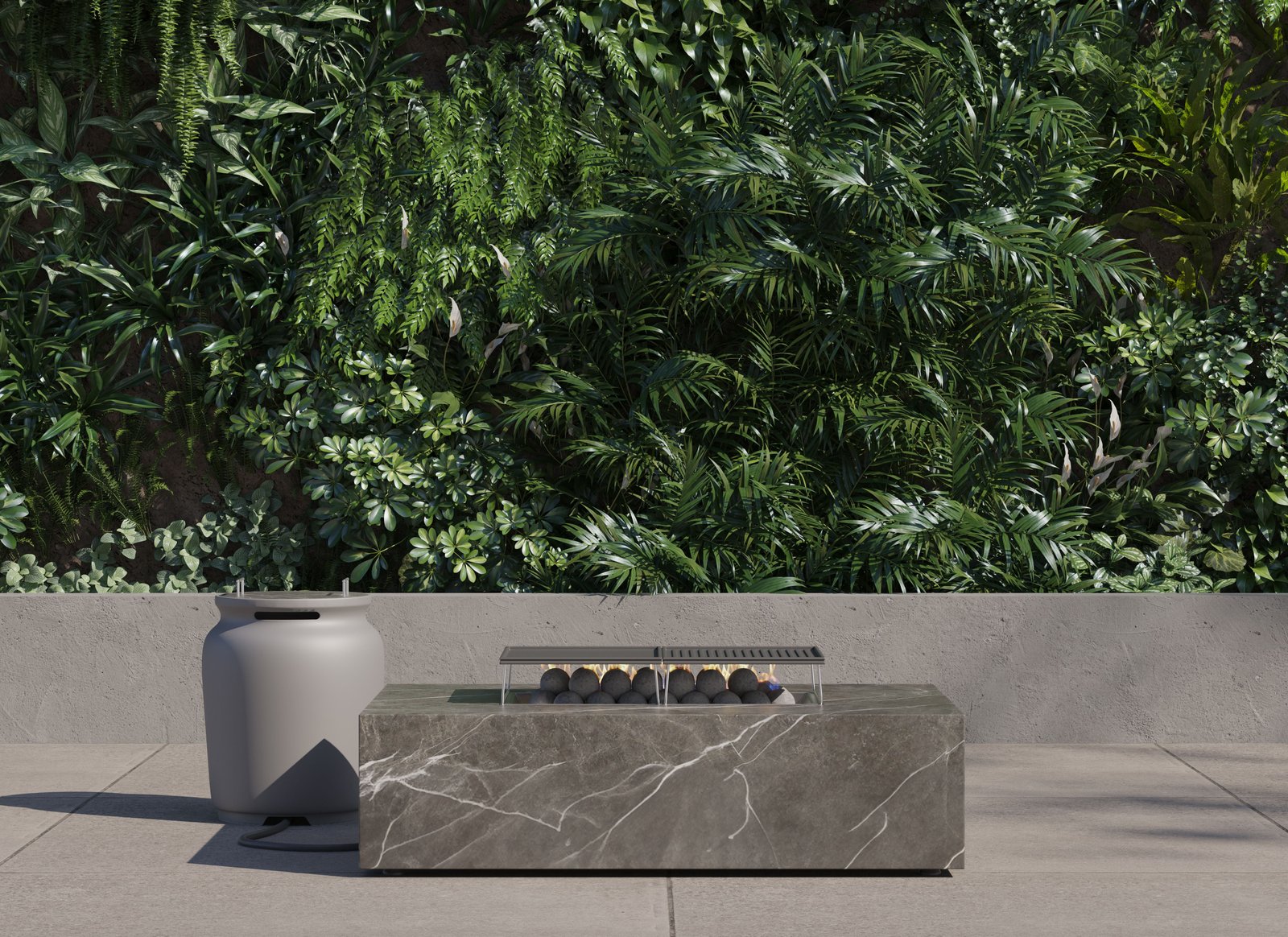 OuterStone Fire Pit Cooking Set + Propane Tank Cover - Rectangular - Image 2