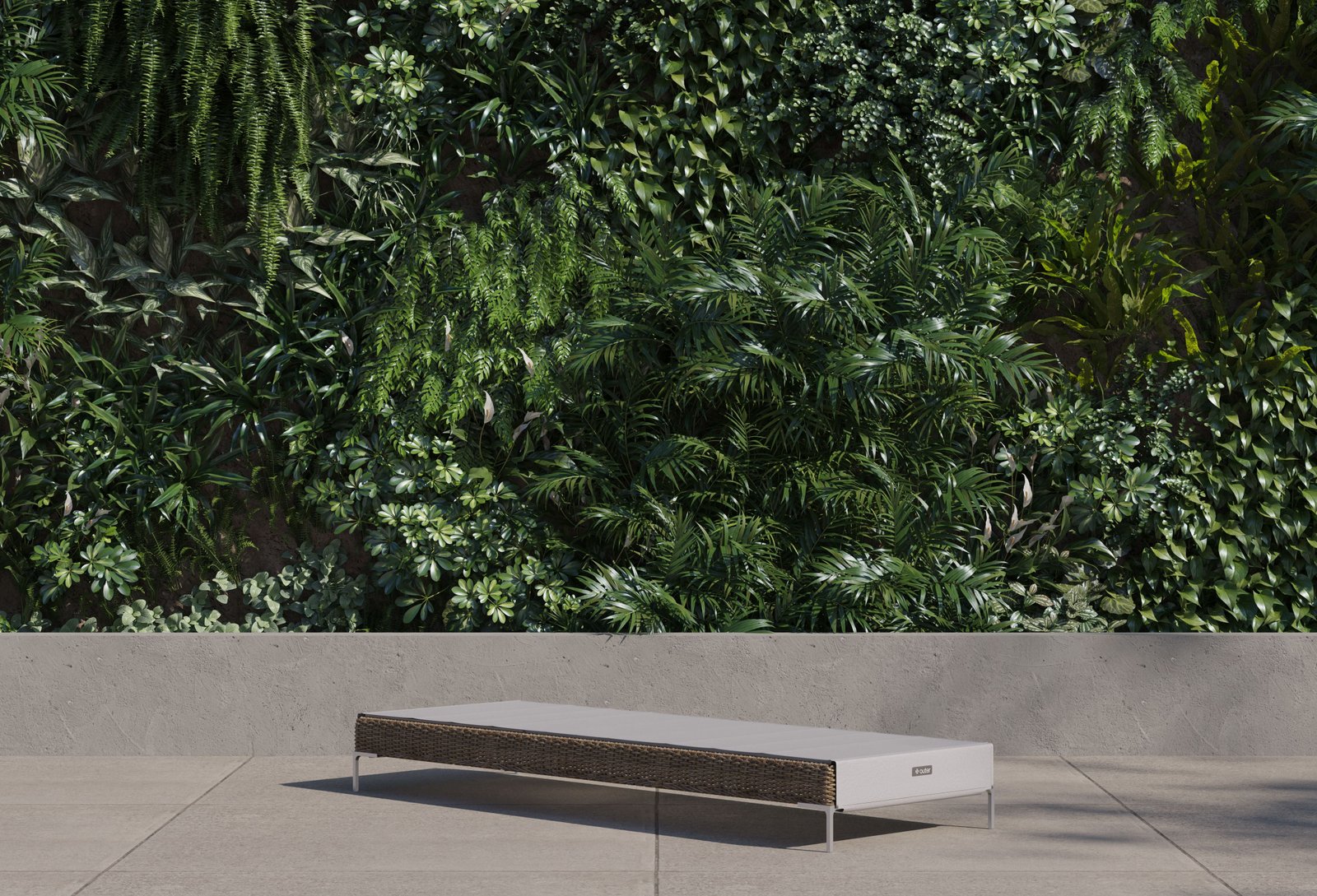 Wicker Outdoor Core Chaise Lounge, Set of 2 - Image 5