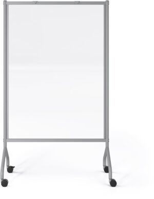 Safco Impromptu® Acrylic Screen, 42" X 72" Safco Clear 8510GRCL