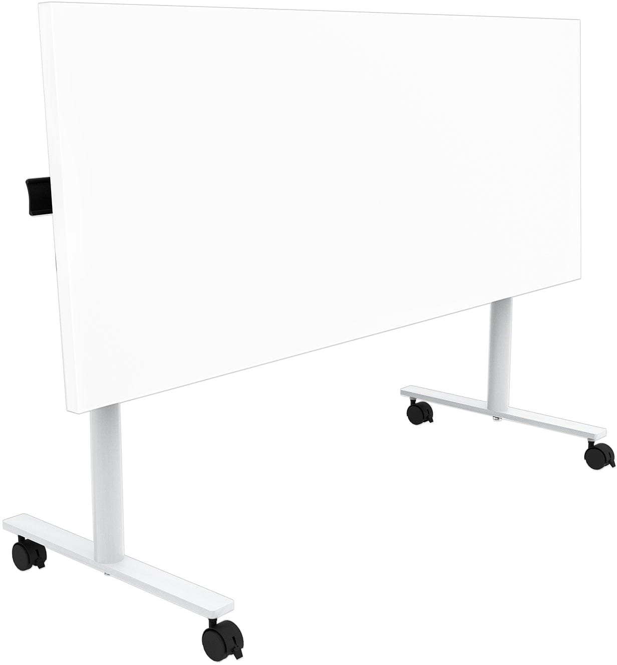 Safco JURNI Flip Table with Casters Safco Designer White JN6024NFLPCADSWT