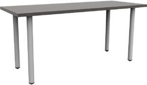 Safco JURNI Multi-Purpose Table with Post Leg and Glides Safco AsianNight JN6024NFXPGLASNT