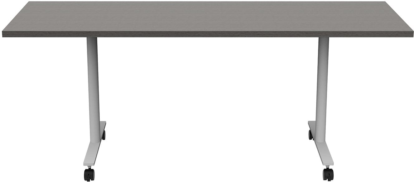 Safco JURNI Multi-Purpose Table with T-Leg and Casters Safco AsianNight JN7224NFXTCAASNT