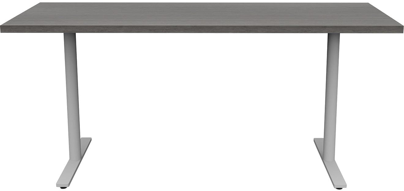 Safco JURNI Multi-Purpose Table with T-Leg and Glides Safco AsianNight JN6024NFXTGLASNT