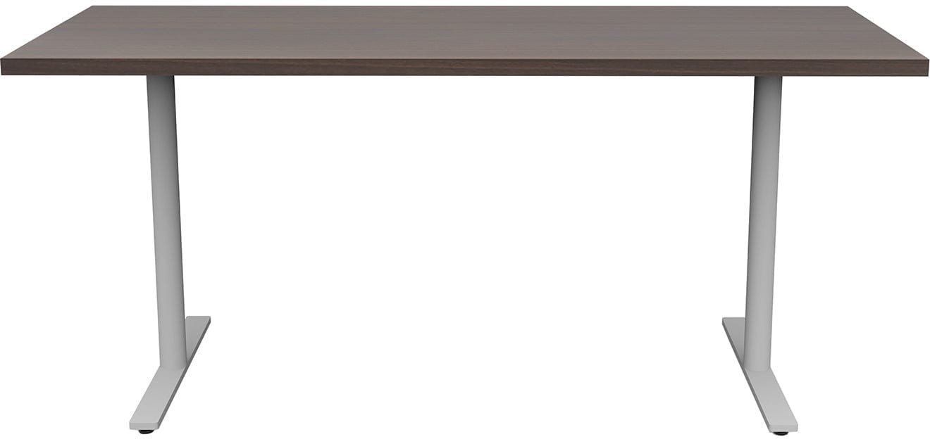 Safco JURNI Multi-Purpose Table with T-Leg and Glides Safco Columbian Walnut JN6024NFXTGLCLWN