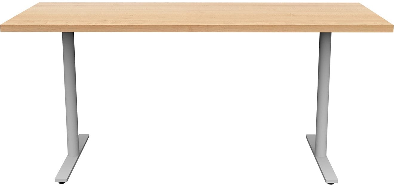 Safco JURNI Multi-Purpose Table with T-Leg and Glides Safco Fusion Maple JN6024NFXTGLFUMP