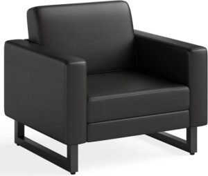 Safco Mirella Lounge Chair Safco Black 1732MRL2BLKBL