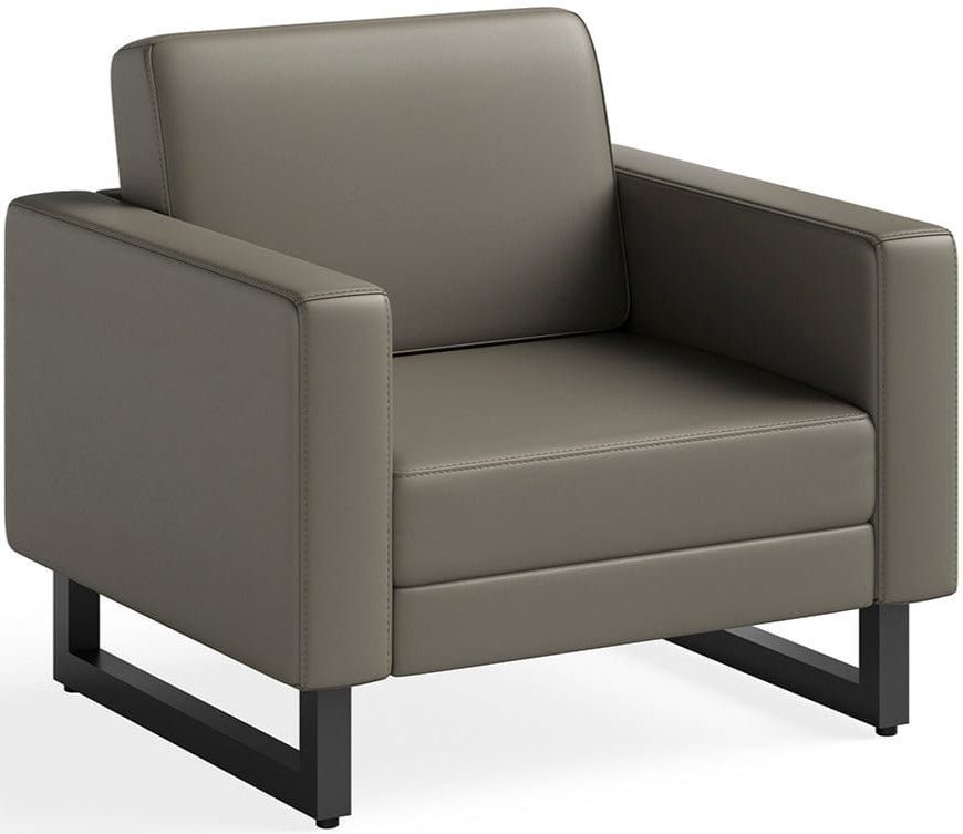 Safco Resi Lounge Chair Safco Gray 1732RESFEET4PKGR