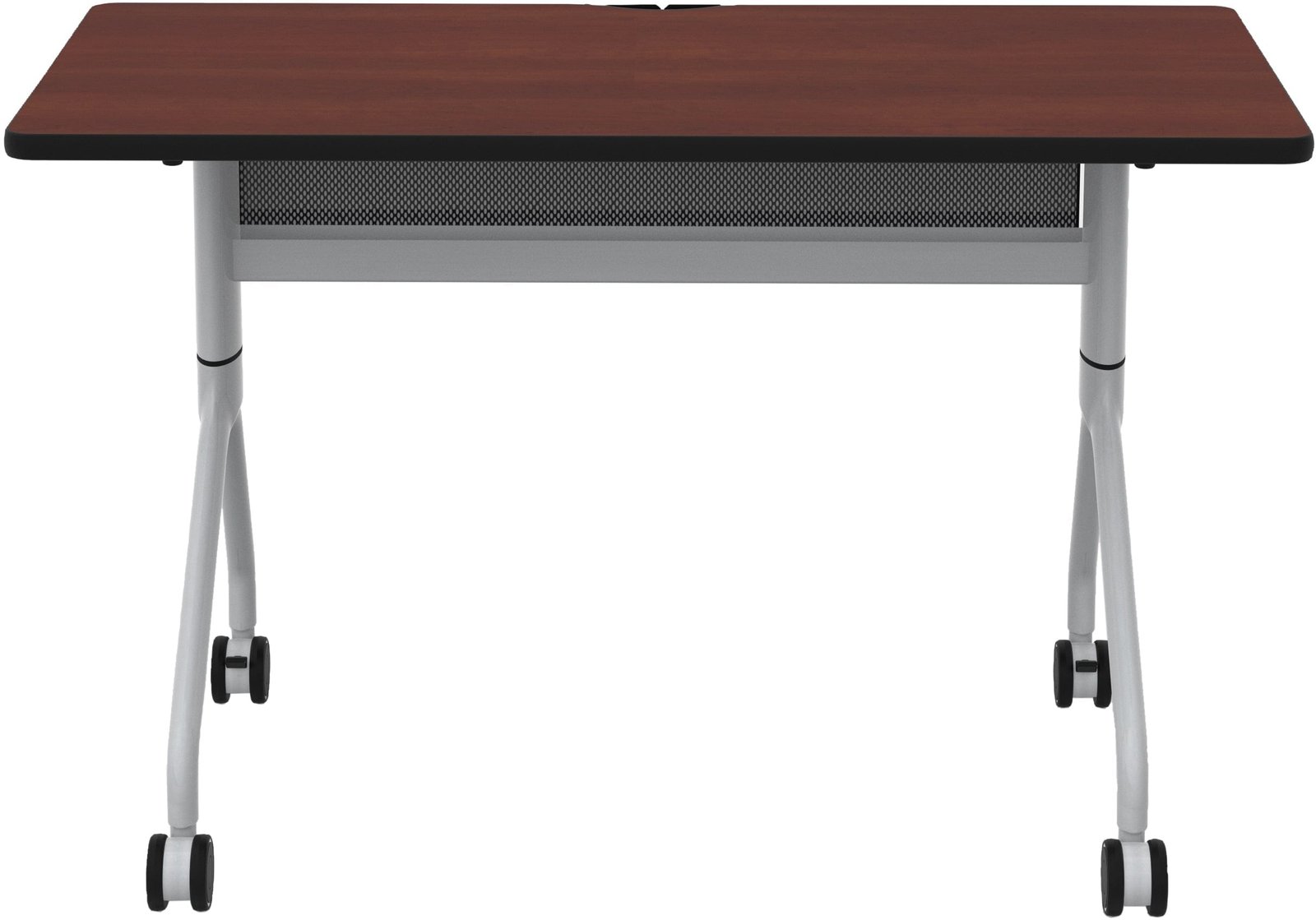 Safco Rumba 48x24 Flip Nesting Table Safco Biltmore Cherry RBA4824FLSLBMCH