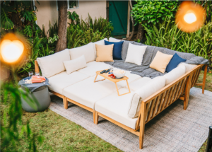 Teak Outdoor Modular Daybed
