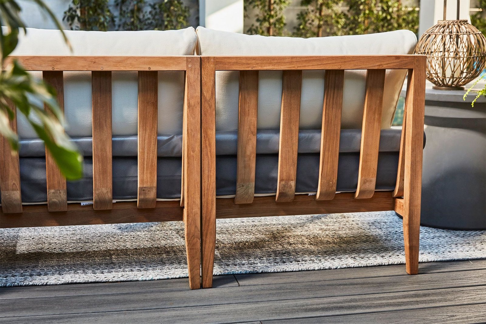 Teak Outdoor Modular Daybed - Image 8