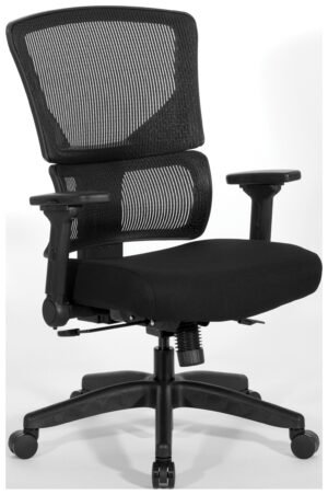 Vertical Matrix Back Manager's Chair with Optional Headrest [639-F3T1N48P ] Office Star No Headrest Mesh Chair 639-F3T1N48P