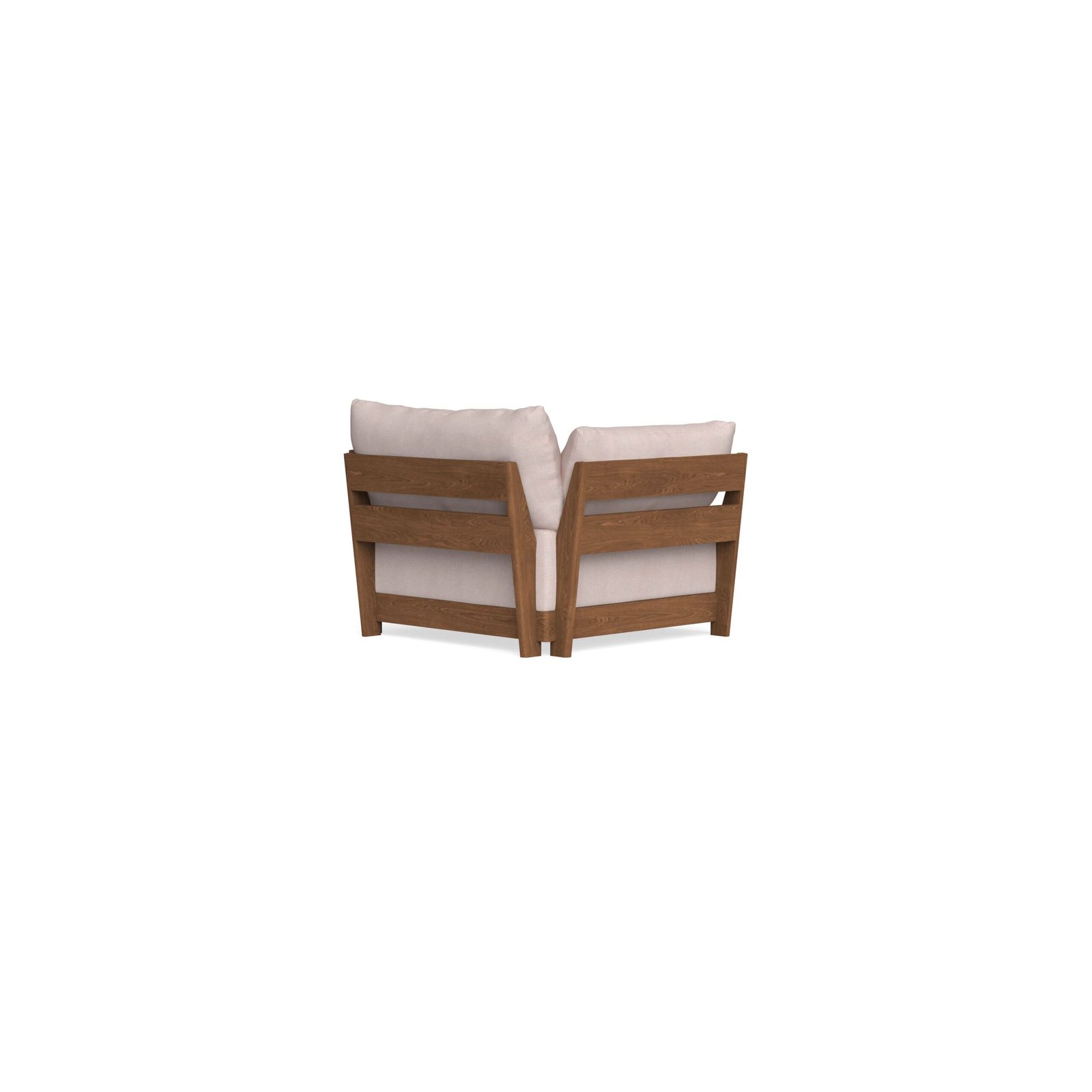 Modular Bondi Espresso Armchair in Blush | Classic Blend - Image 3