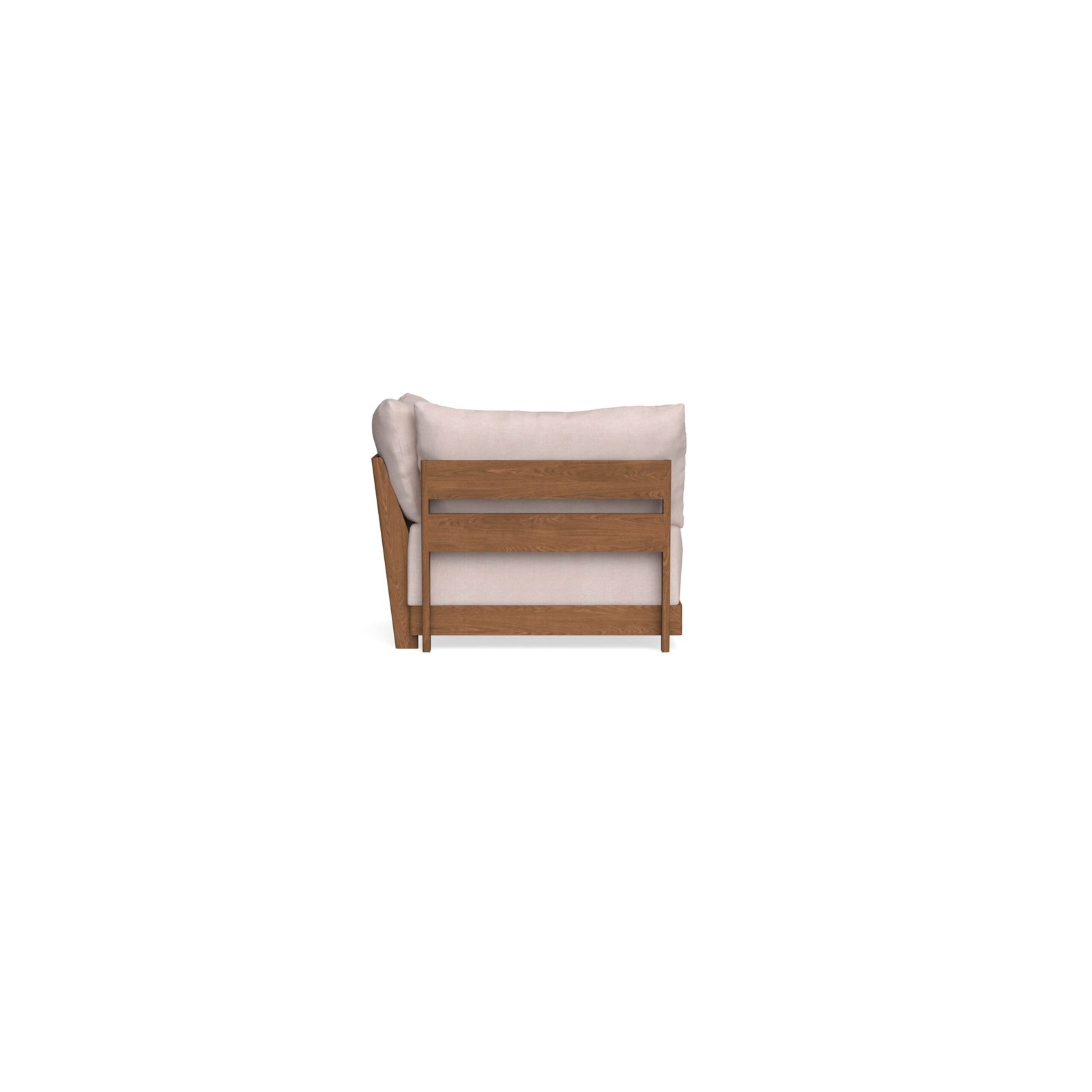 Modular Bondi Espresso Corner Chair in Blush | Classic Blend - Image 9