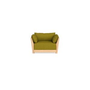 Modular Bondi Latte Armchair in Olive Green | Classic Blend