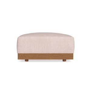 Modular Bondi Espresso Ottoman in Blush | Classic Blend