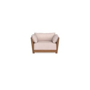 Modular Bondi Espresso Armchair in Blush | Classic Blend