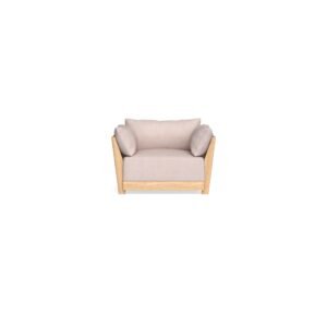 Modular Bondi Latte Armchair in Blush | Memory Foam Blend
