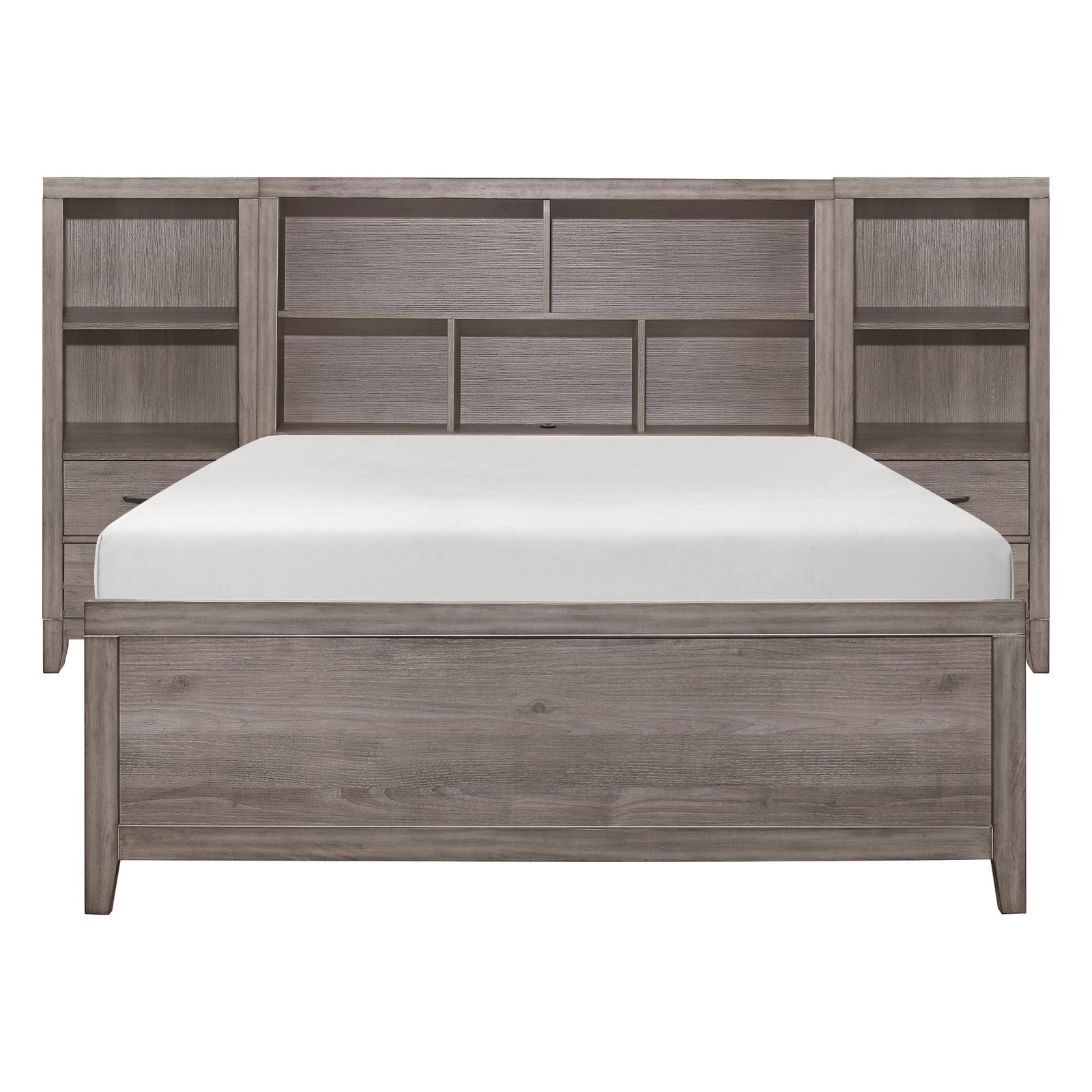 Woodrow-3pc Set Full Wall Bed (FB+2PNS) image