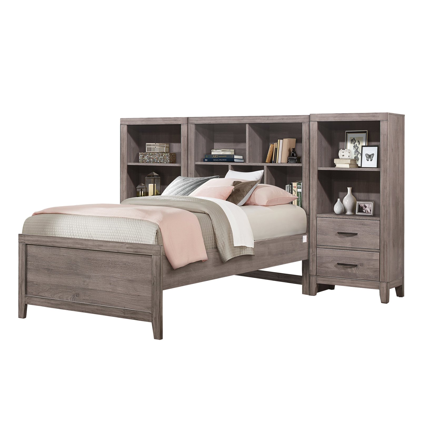 Woodrow 3pc Set Wall Bed (tb+2pns) - Image 2
