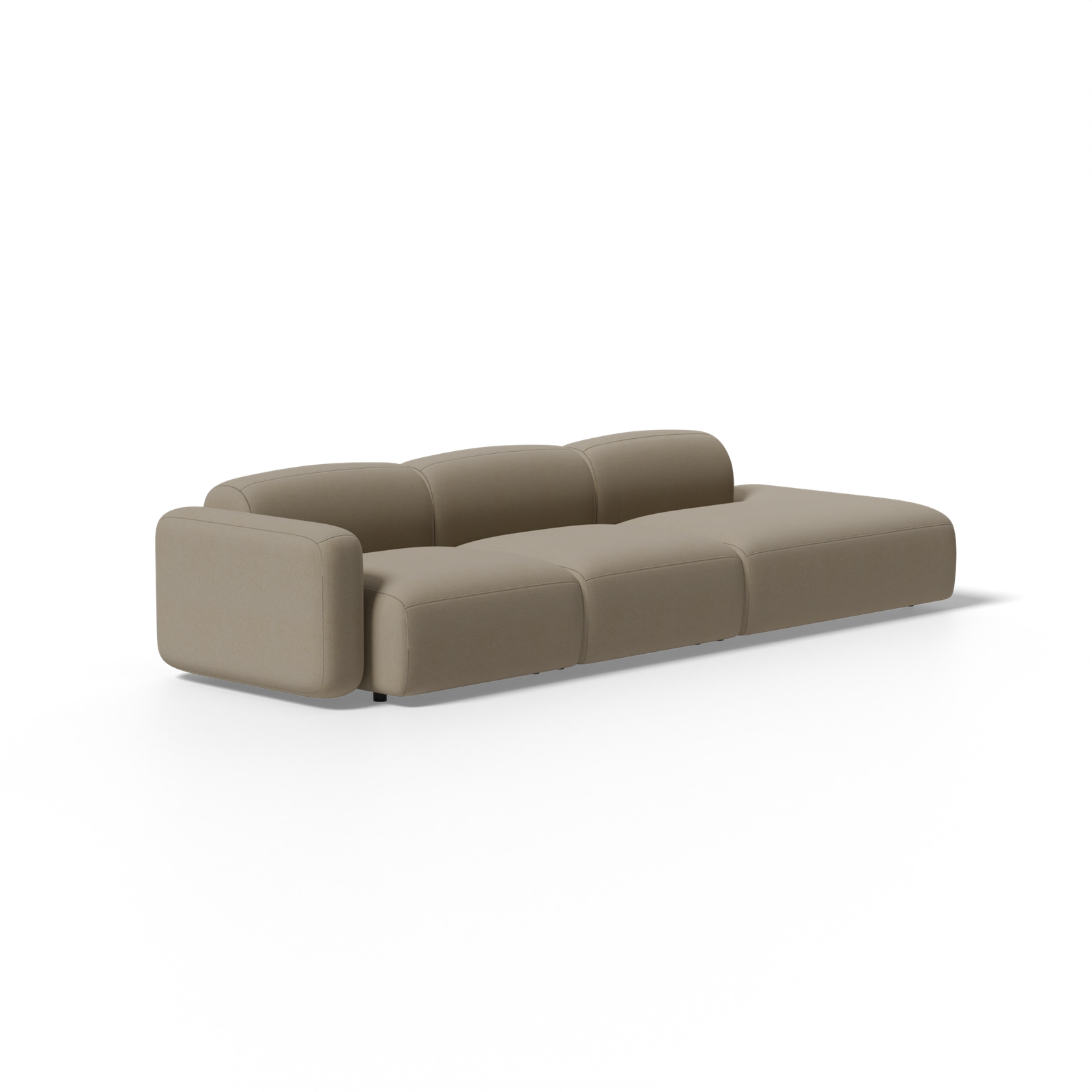 Three-Piece Soft Serve Sectional - Image 4
