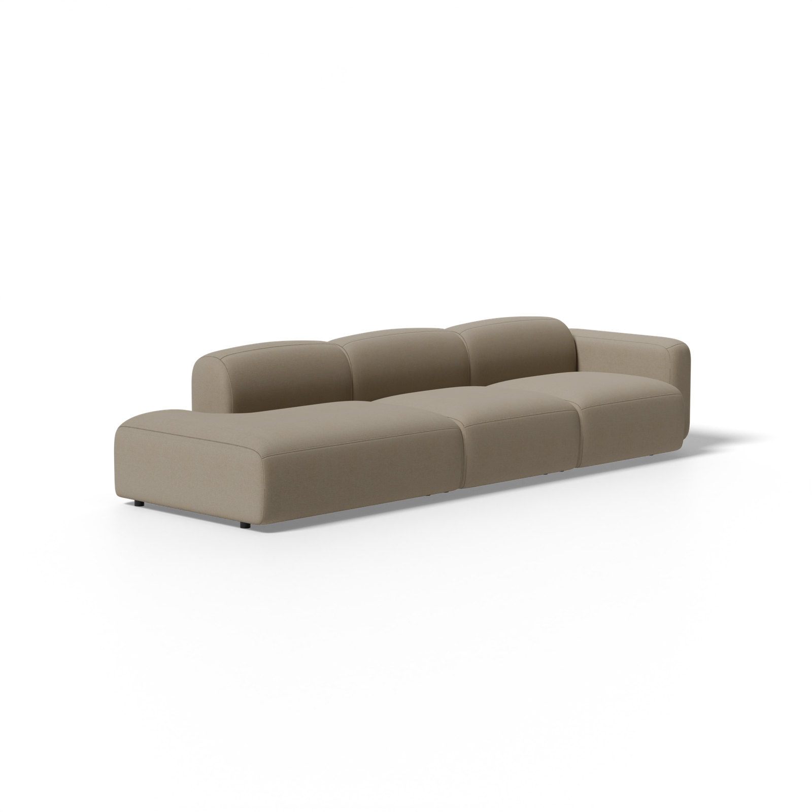 Three-Piece Soft Serve Sectional - Image 5