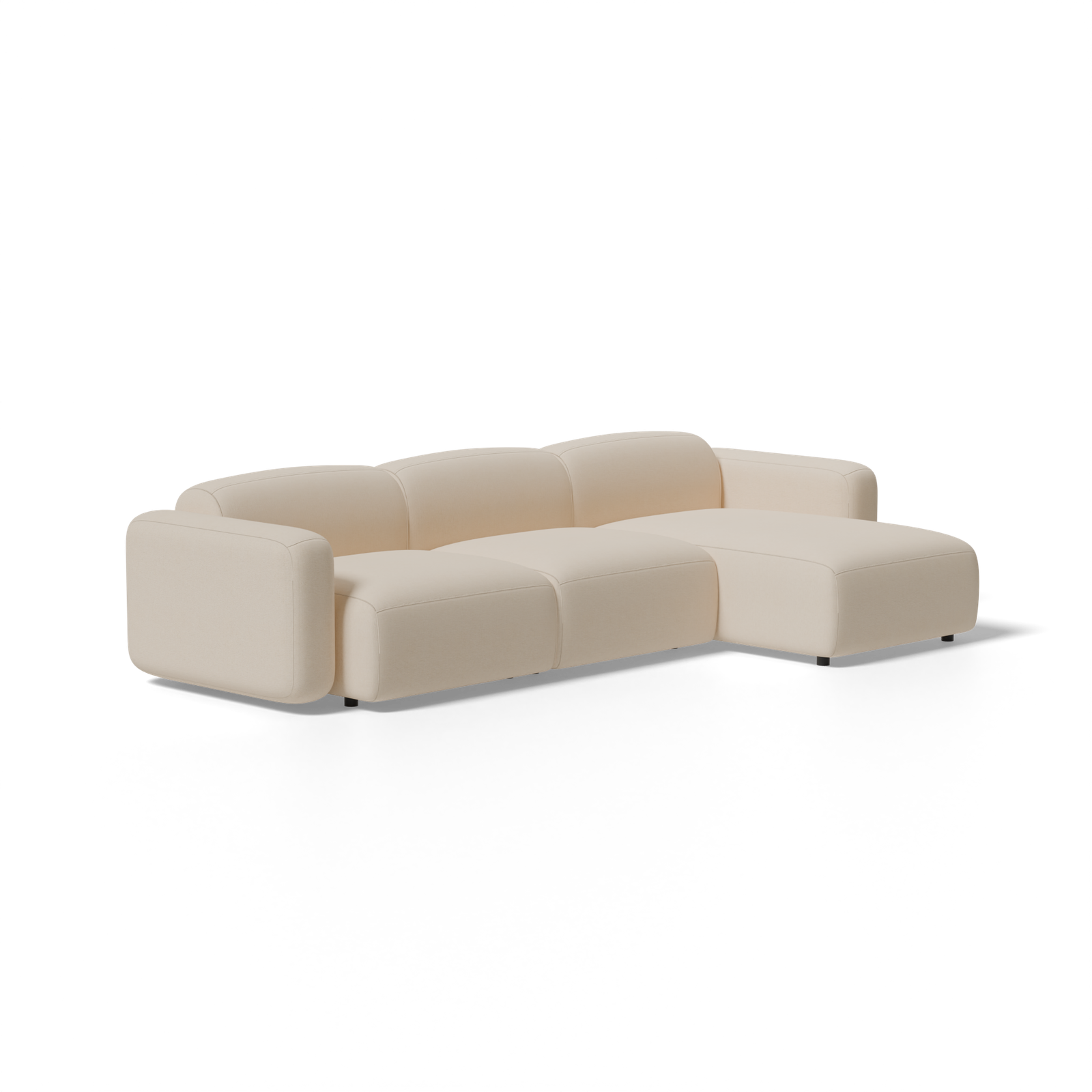 Three-Piece Soft Serve Sectional - Image 51